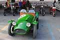 Vettura Austin Barchetta e Moto Guzzi